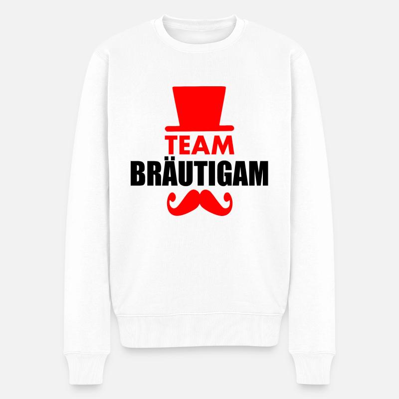 Équipe Groom - Pull Premium bio Homme - blanc