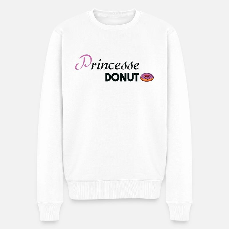 Princesse Donut - Pull Premium bio Homme - blanc