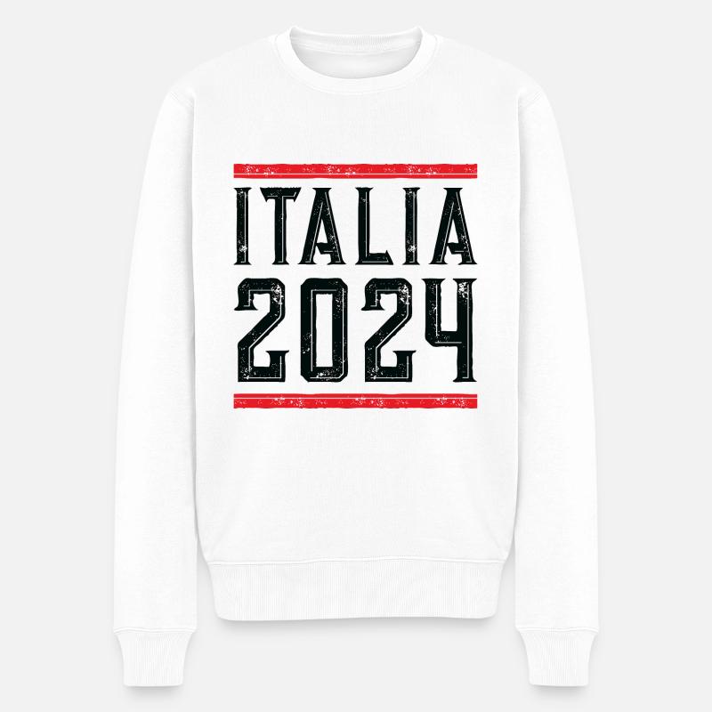 Italie 2024 - Pull Premium bio Homme - blanc