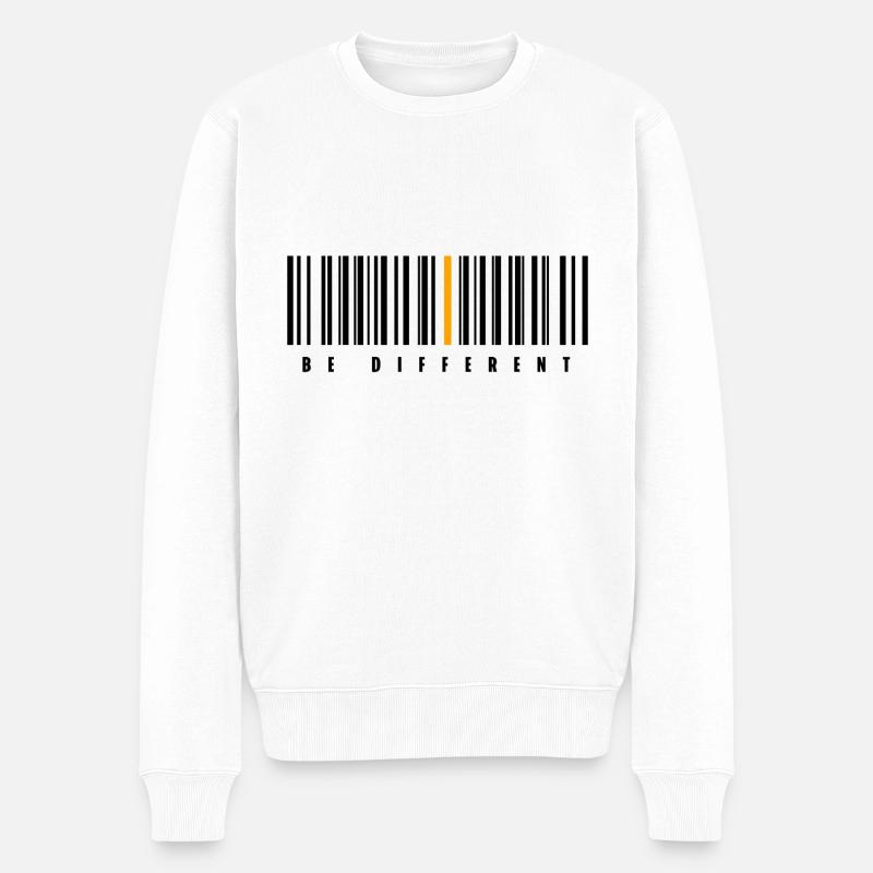 Être différent - Pull Premium bio Homme - blanc