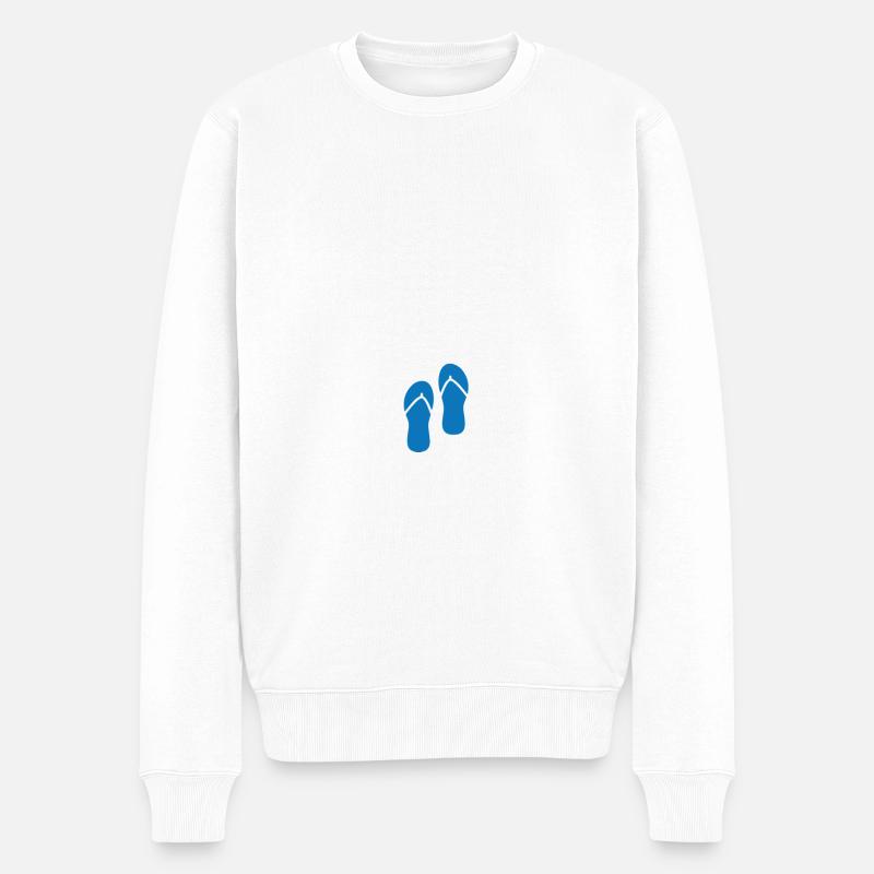 On attend pas Patrick - Pull Premium bio Homme - blanc