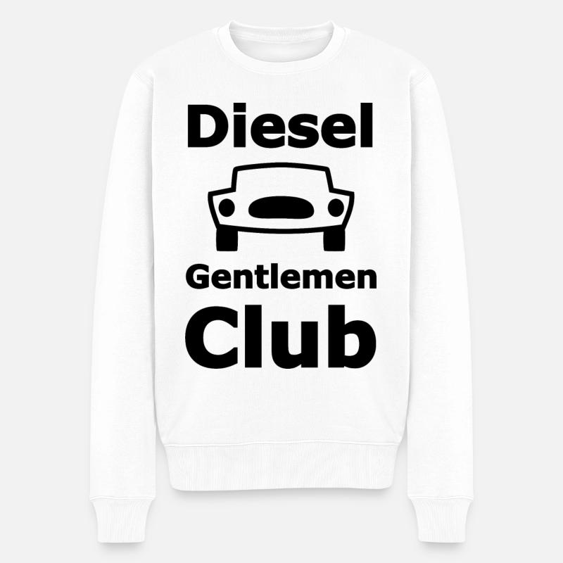 Die Verbrenner - Männer Premium Bio Pullover - Weiß