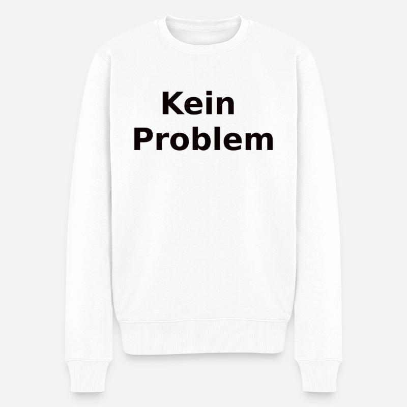 Pas de problème - Pull Premium bio Homme - blanc