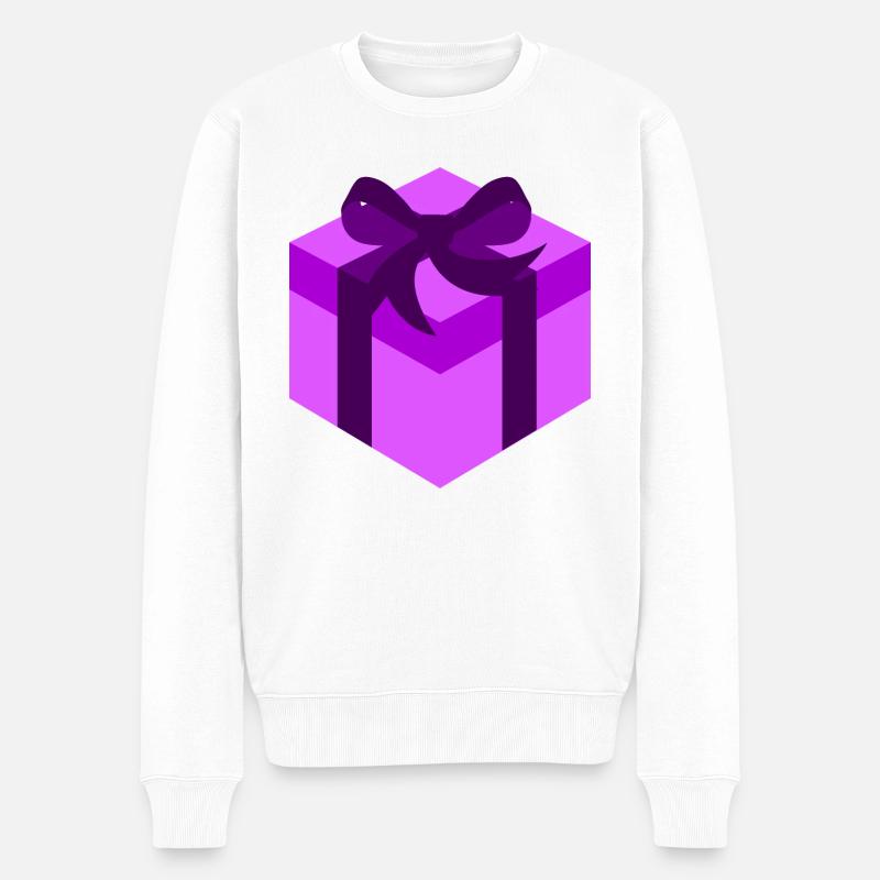 Cadeau - Pull Premium bio Homme - blanc