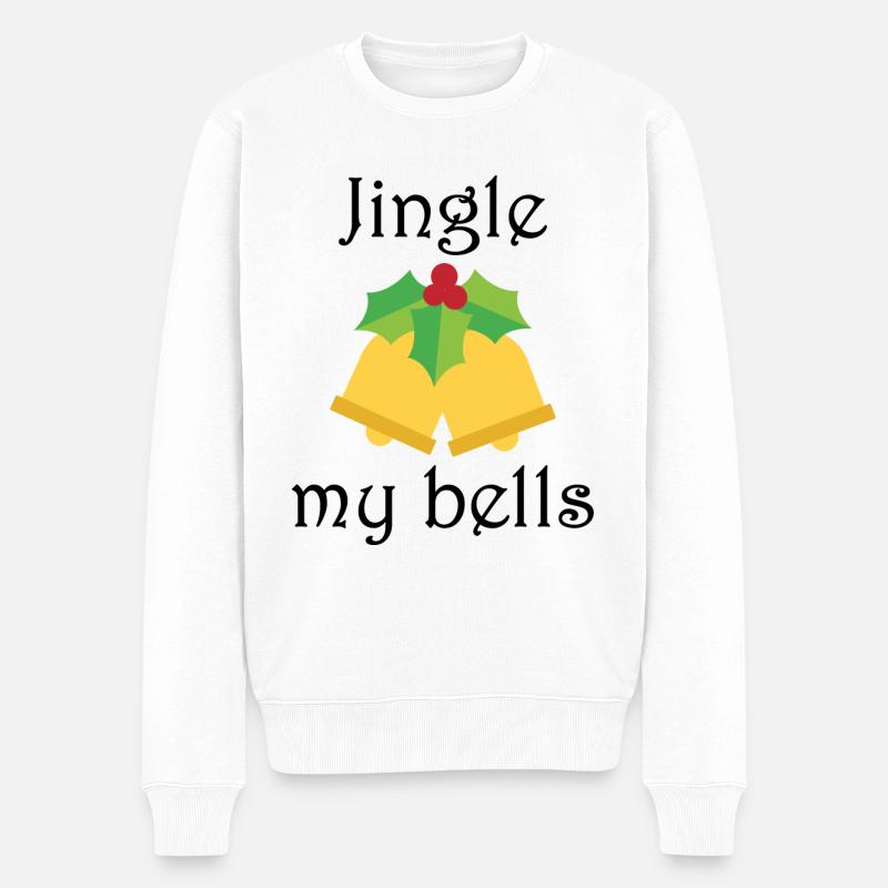 Jingle Mes Cloches - Pull Premium bio Homme - blanc