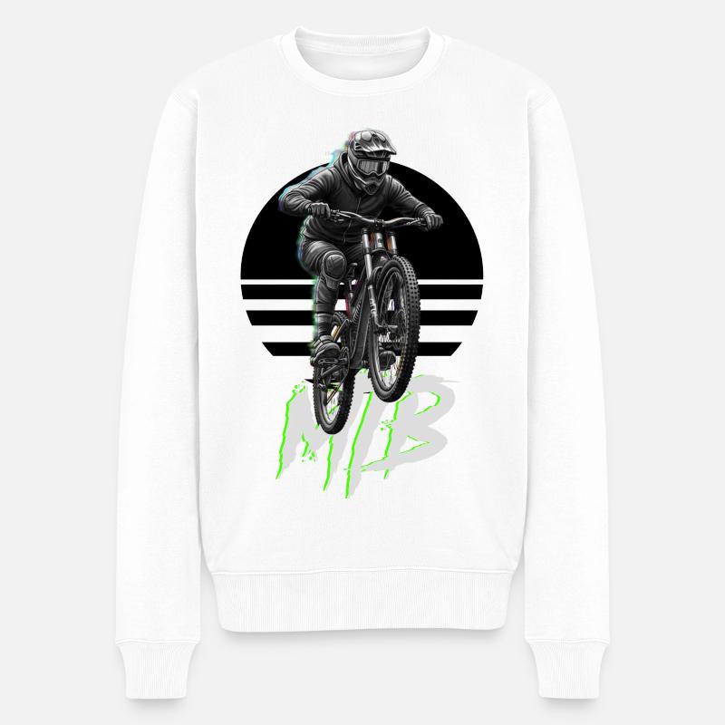 VTT - Pull Premium bio Homme - blanc