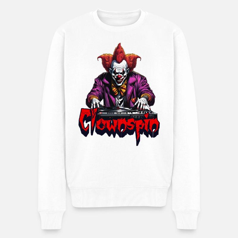 Tour de clown - Pull Premium bio Homme - blanc
