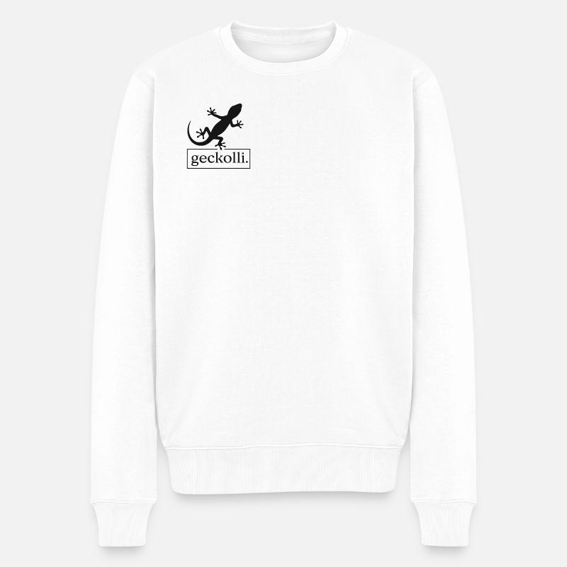 Gecko - Pull Premium bio Homme - blanc