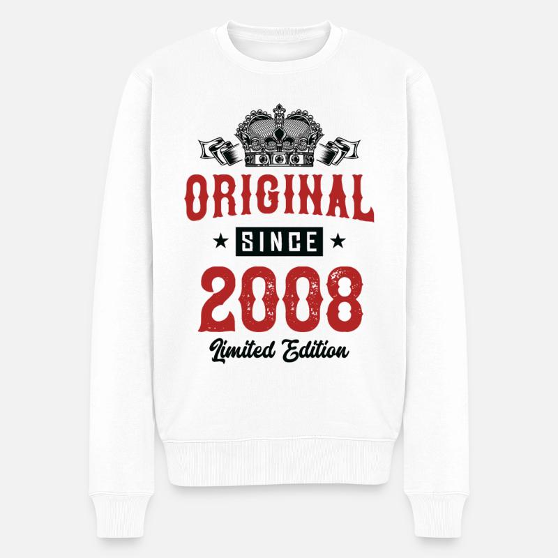 Édition limitée 2008 - Pull Premium bio Homme - blanc