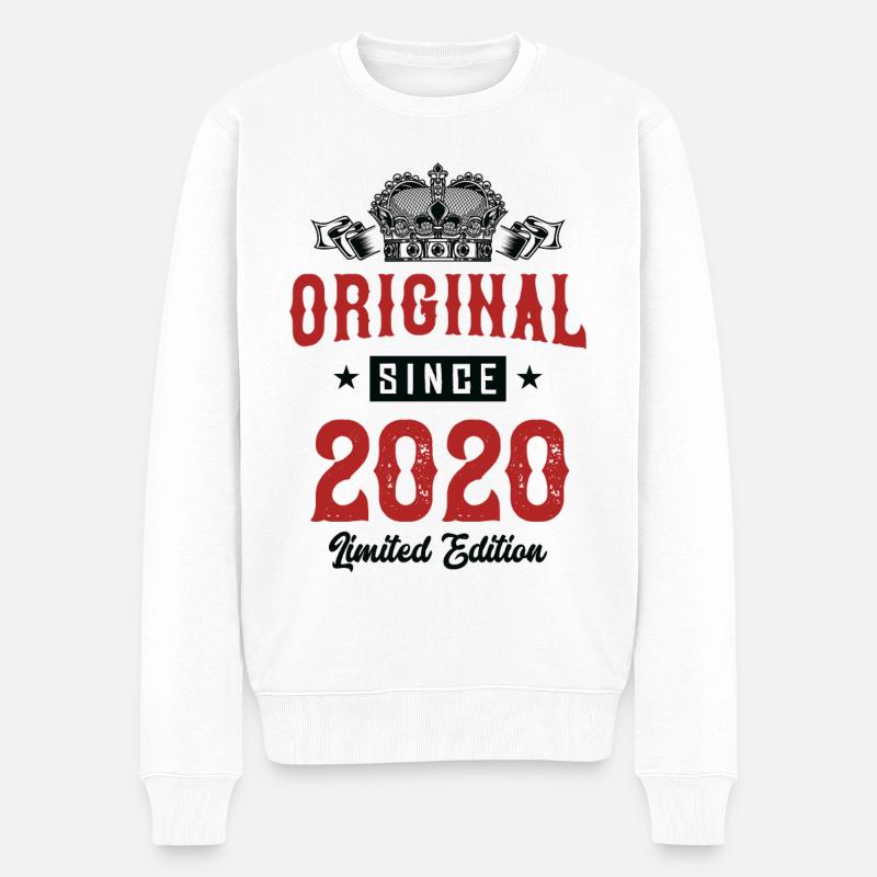 Édition limitée 2020 - Pull Premium bio Homme - blanc