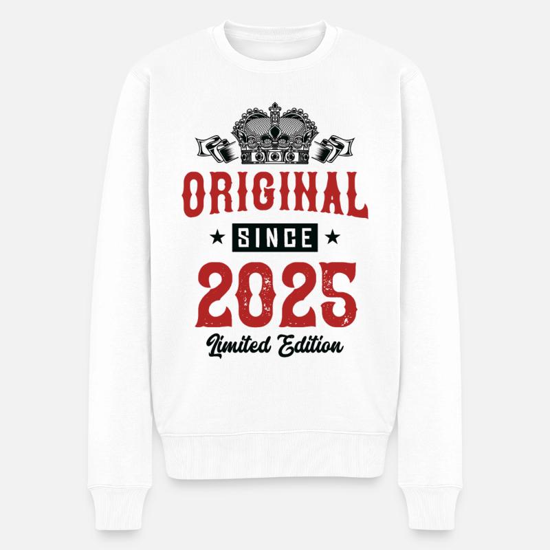 Édition limitée 2025 - Pull Premium bio Homme - blanc
