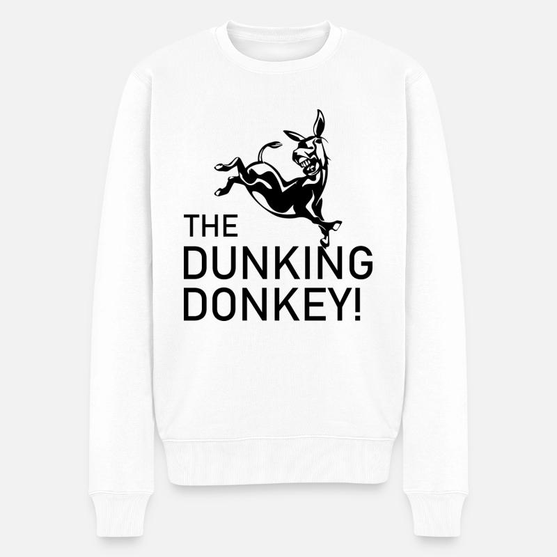 Esel d’âne - Pull Premium bio Homme - blanc