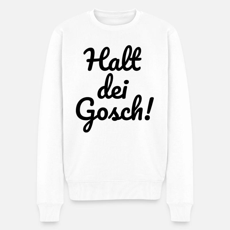 Mannheim Monnem Mannheimat - Pull Premium bio Homme - blanc