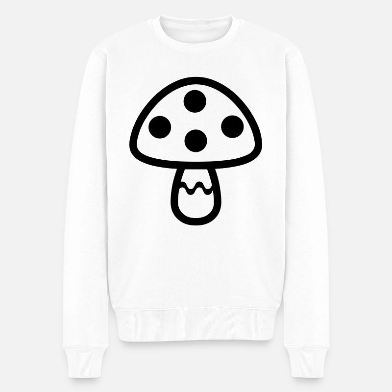 Champignon - Pull Premium bio Homme - blanc