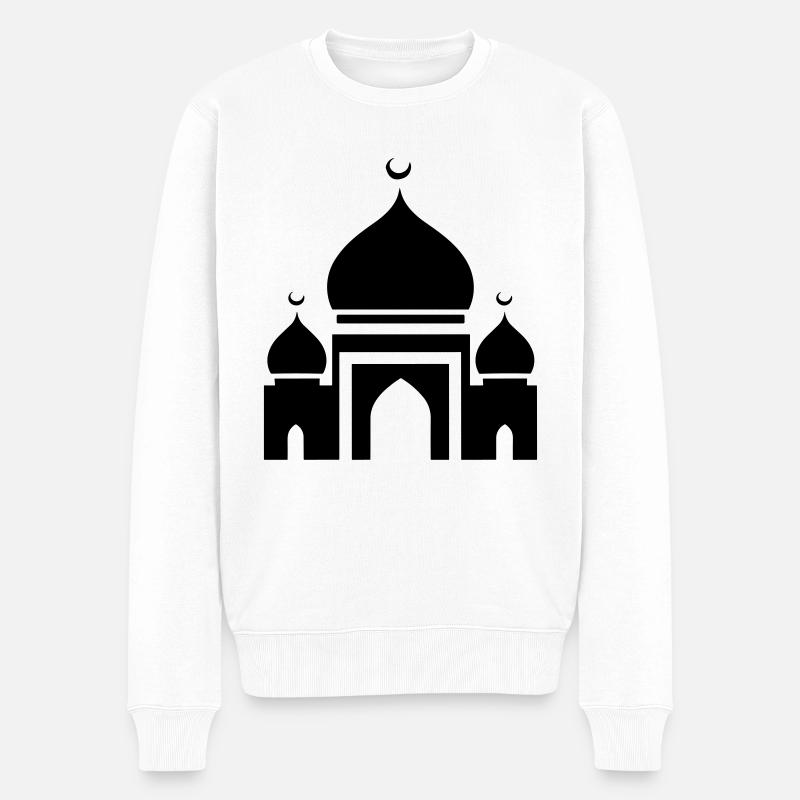 Mosquée - Pull Premium bio Homme - blanc