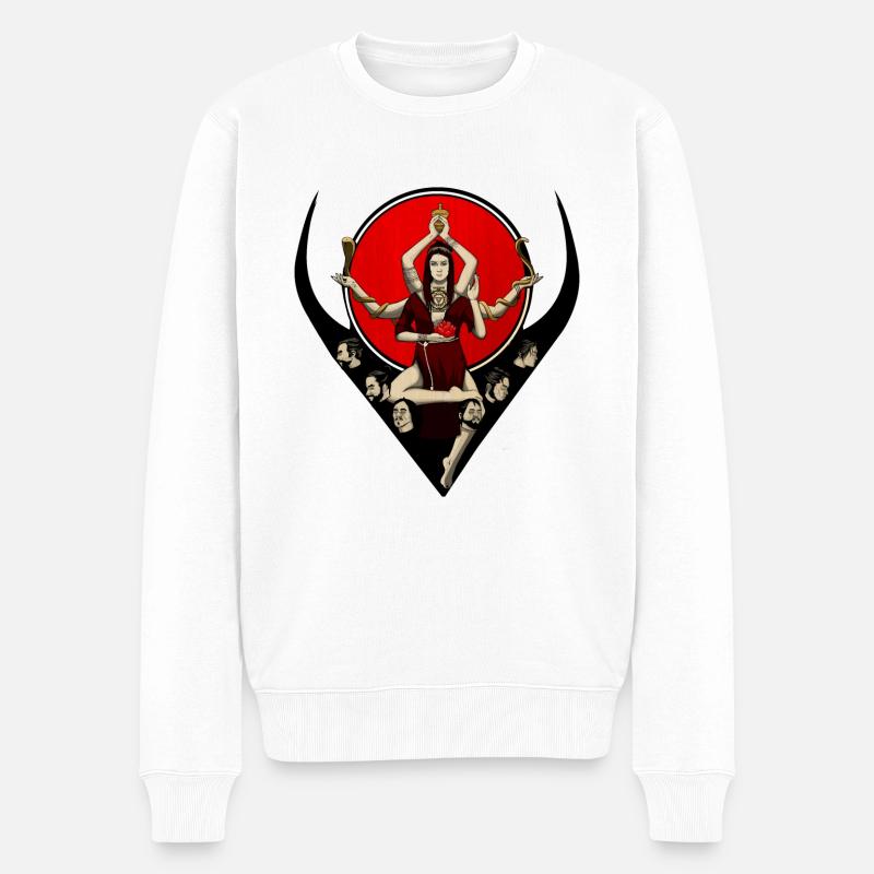 Kali - Pull Premium bio Homme - blanc