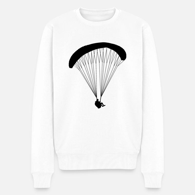 Parapente - Pull Premium bio Homme - blanc