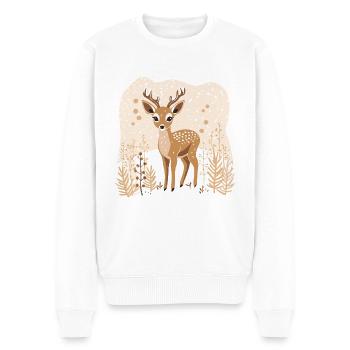 Faon - Pull Premium bio Homme - blanc - Devant - Thijin (182cm)