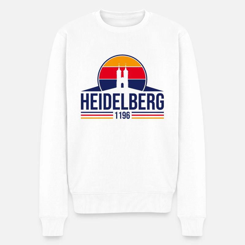 Heidelberg - Pull Premium bio Homme - blanc