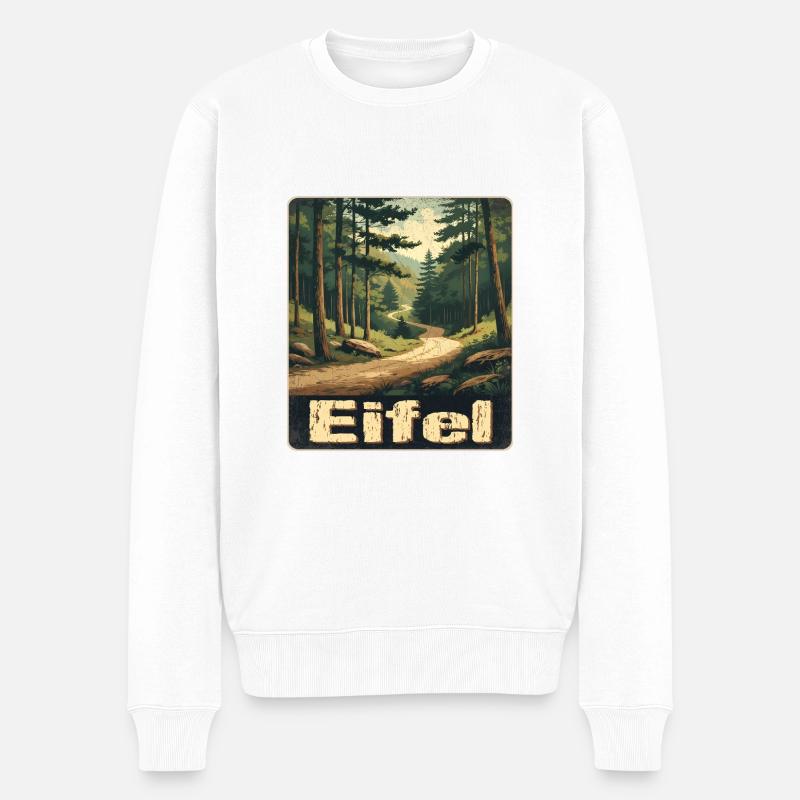 Eifel - Pull Premium bio Homme - blanc