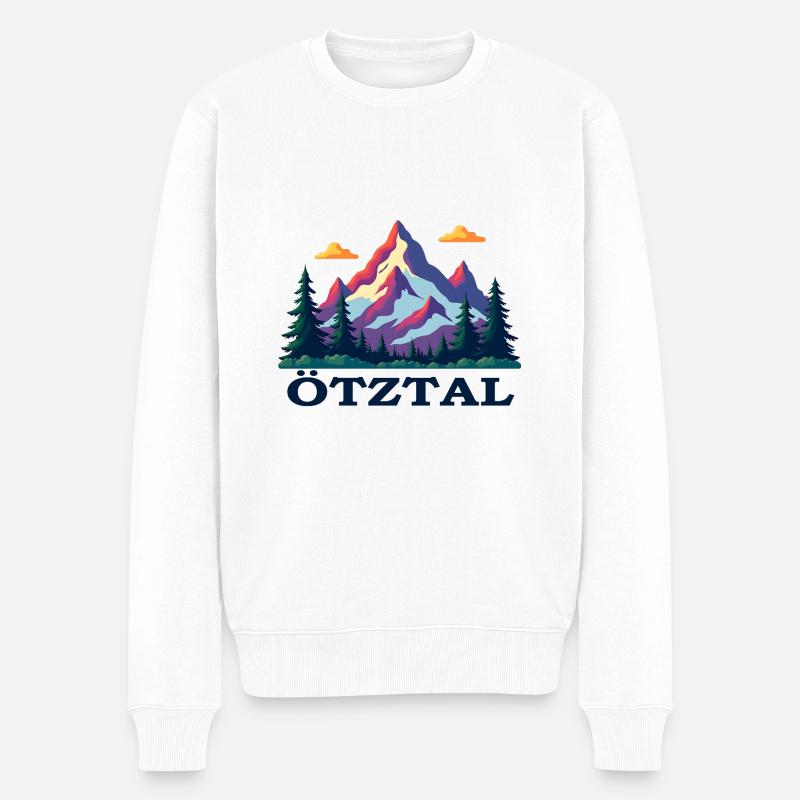Oetztal Ötztal - Pull Premium bio Homme - blanc
