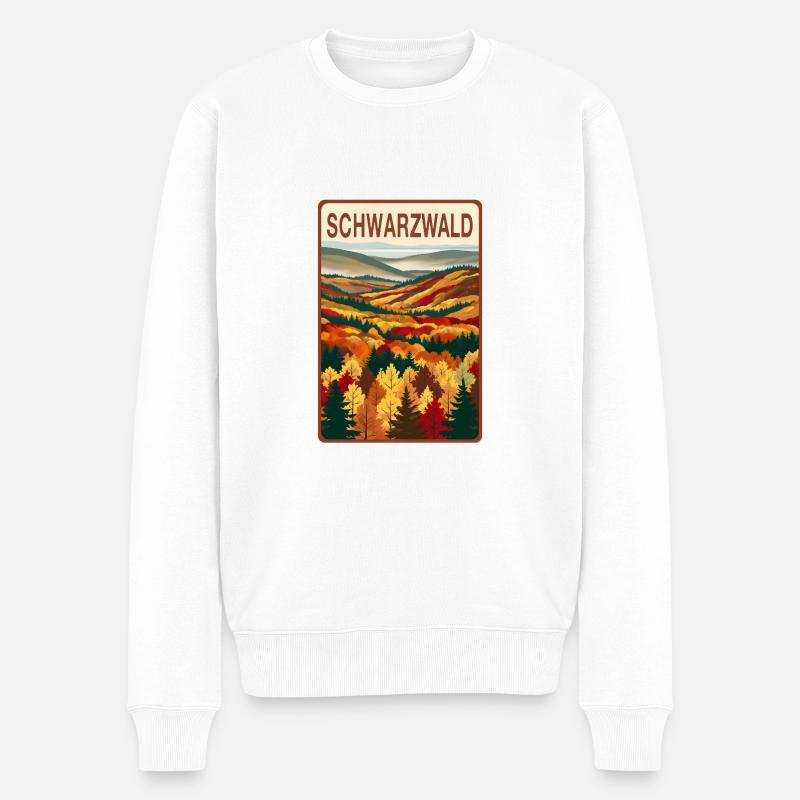 Forêt-Noire - Pull Premium bio Homme - blanc