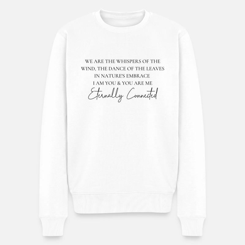 Attachement - Pull Premium bio Homme - blanc