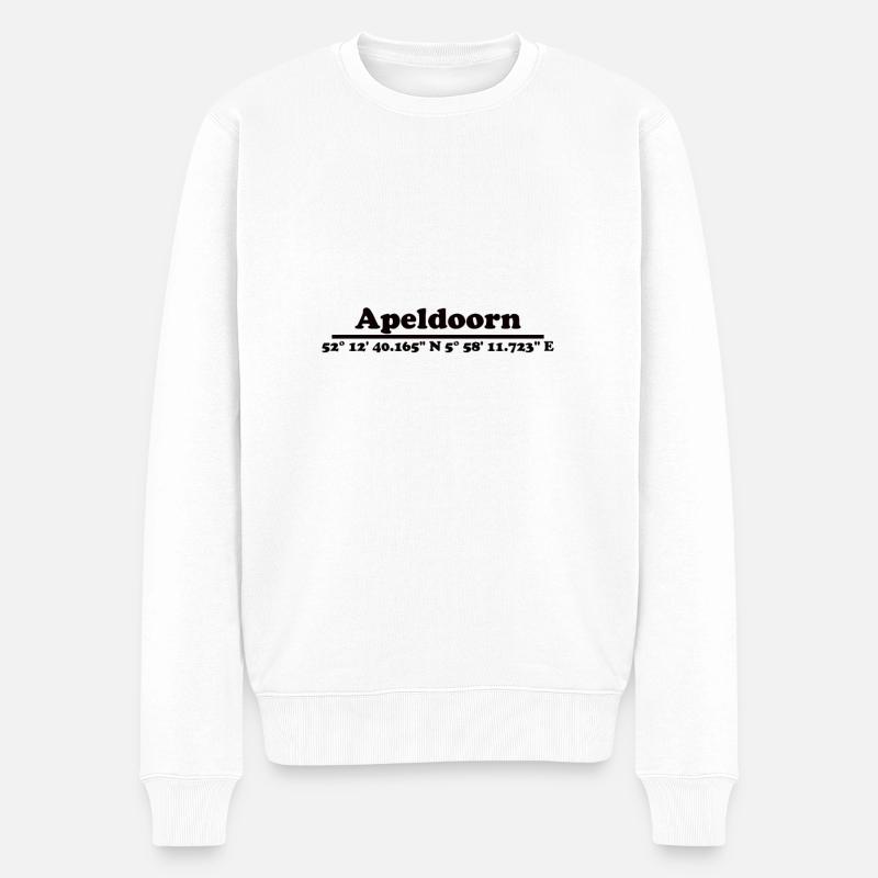 Apeldoorn Coordonnées - Pull Premium bio Homme - blanc