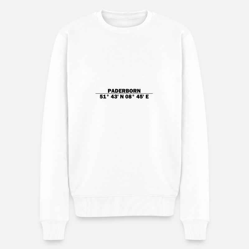Coordonnées de Paderborn - Pull Premium bio Homme - blanc