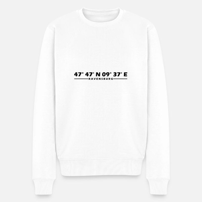 Coordonnées de Ravensburg - Pull Premium bio Homme - blanc