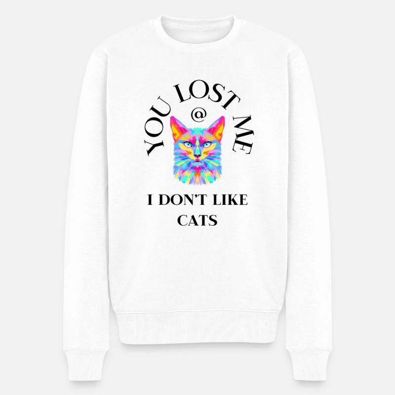 Tu m’as perdu - Pull Premium bio Homme - blanc