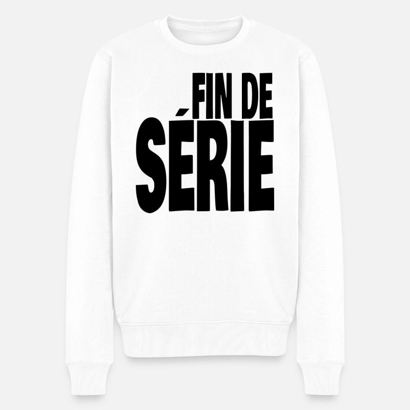 fin de série - Pull Premium bio Homme - blanc
