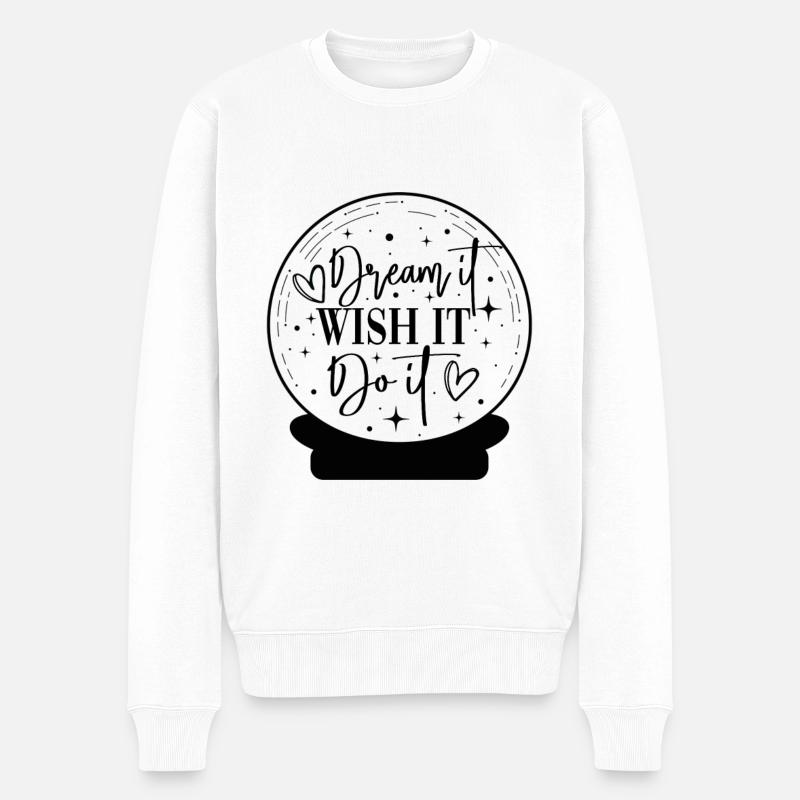 Rêvez-le - Pull Premium bio Homme - blanc