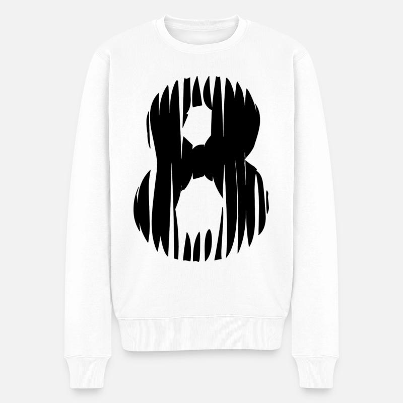 Maillot à 8 chiffres - Pull Premium bio Homme - blanc