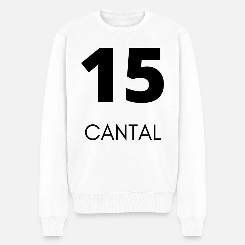 15 CHANTAL - Pull Premium bio Homme - blanc