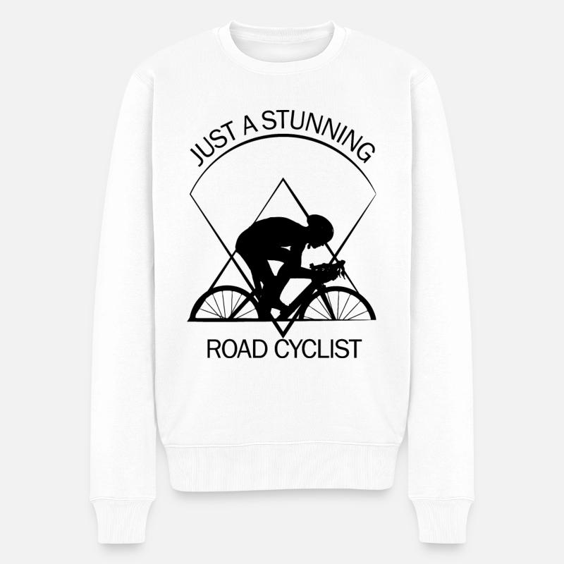 Coureur - Pull Premium bio Homme - blanc