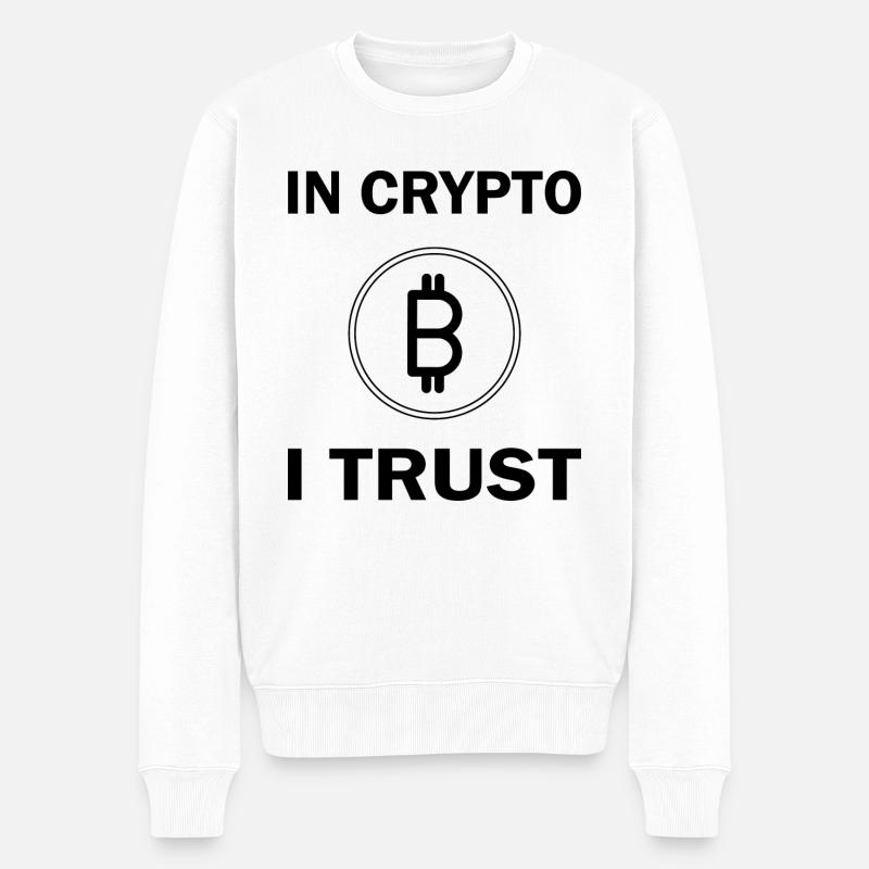 Bitcoin Trading Crypto Stocks - Pull Premium bio Homme - blanc