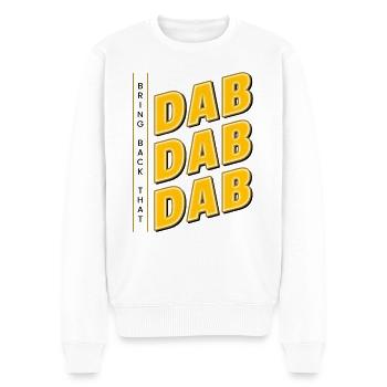 Käärijä Eurodab - Männer Premium Bio Pullover - Weiß - Vorne - Thijin (182cm)