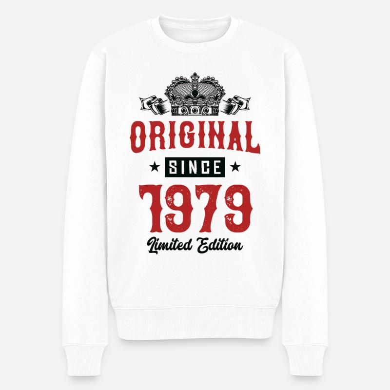 1979 Édition limitée - Pull Premium bio Homme - blanc