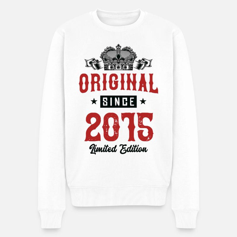 Édition limitée 2015 - Pull Premium bio Homme - blanc