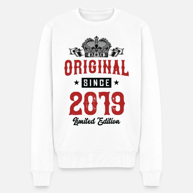 Édition limitée 2019 - Pull Premium bio Homme - blanc