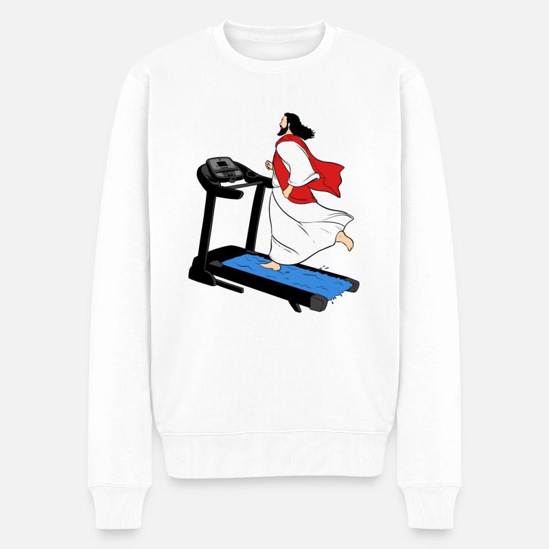Christ eau - Pull Premium bio Homme - blanc