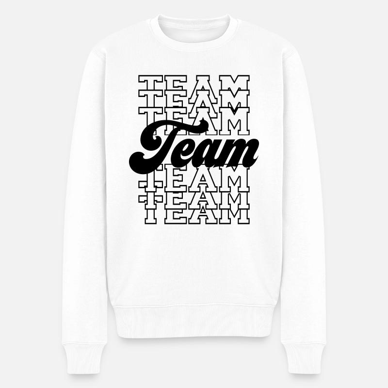 Équipe - Pull Premium bio Homme - blanc