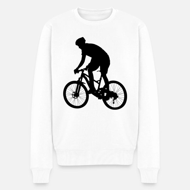 Pilote de VTT - Pull Premium bio Homme - blanc