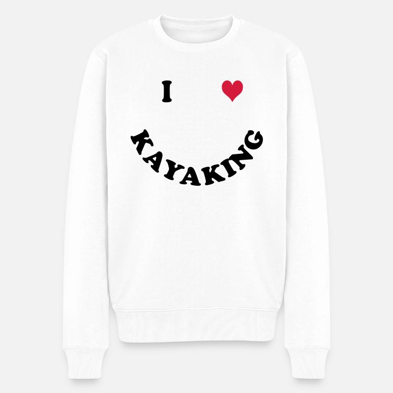 Kajak - Pull Premium bio Homme - blanc