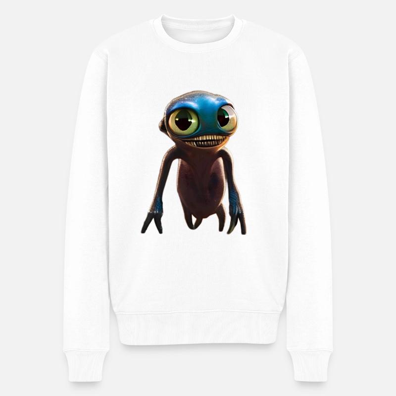 Créature Bonkel - Pull Premium bio Homme - blanc