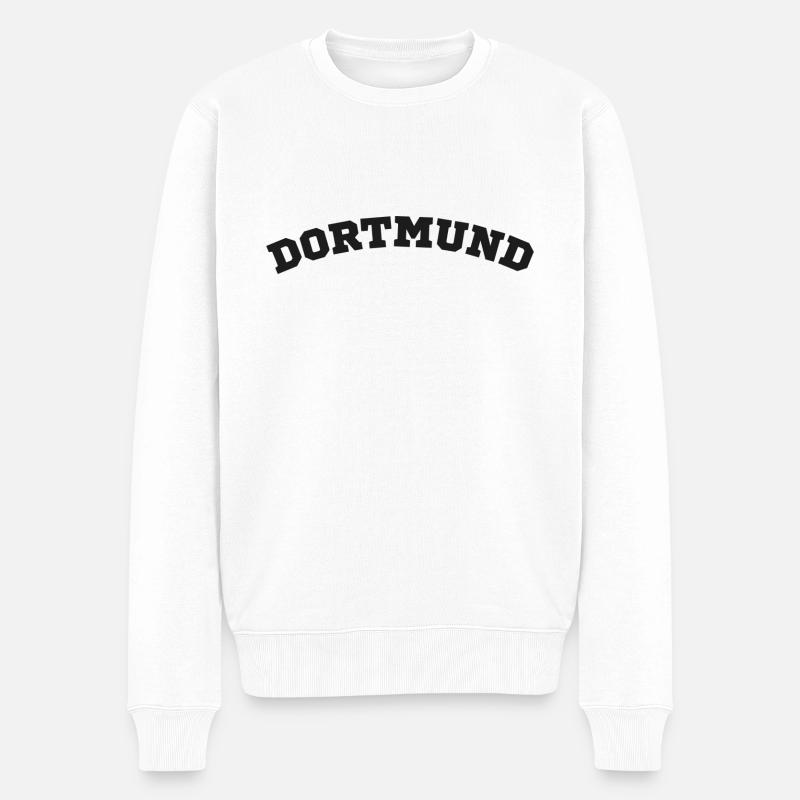 Dortmund - Pull Premium bio Homme - blanc