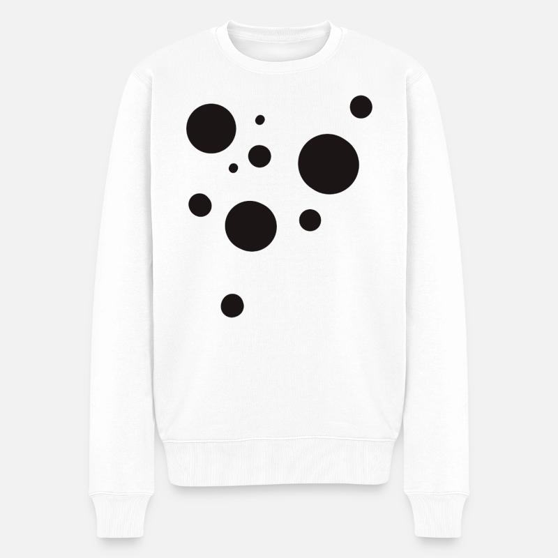 Dots - Pull Premium bio Homme - blanc