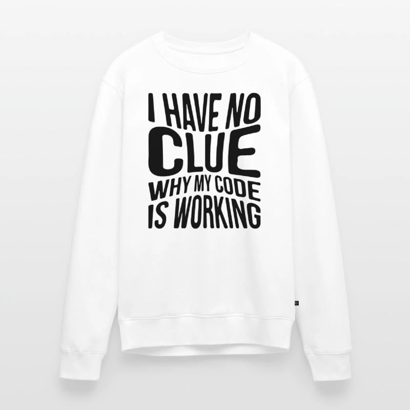 I have no clue why my code is working Men's Premium Organic Jumper