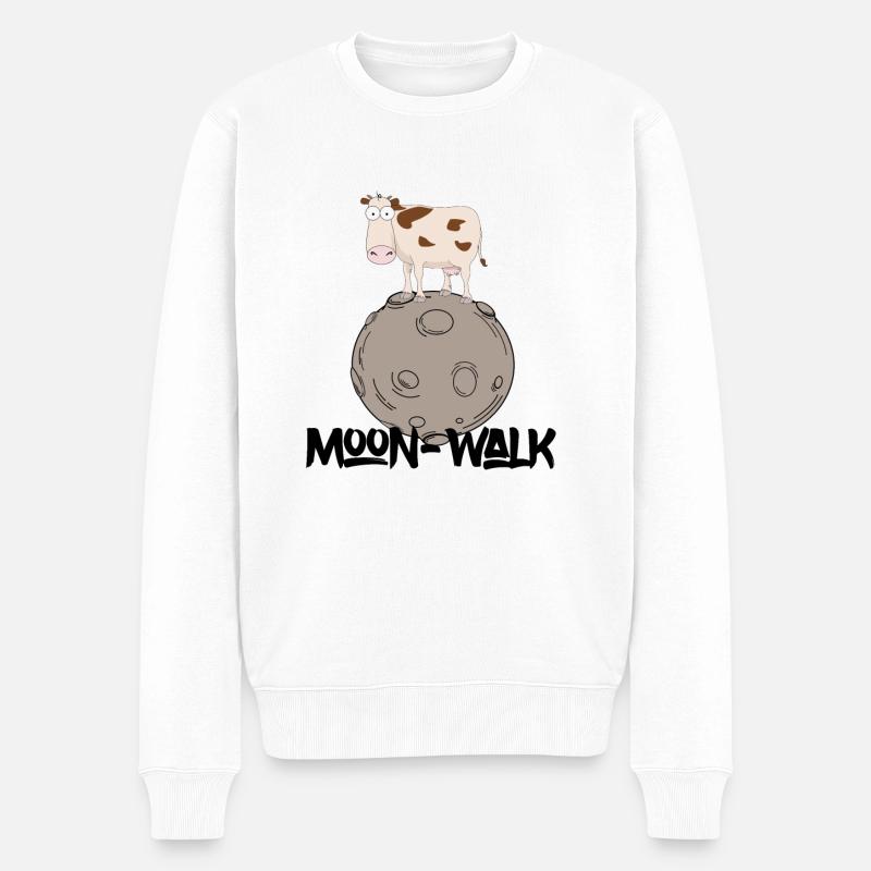 Moonwalk - Pull Premium bio Homme - blanc